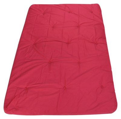 ColourMatch - Futon - Double Deluxe Mattress - Poppy Red